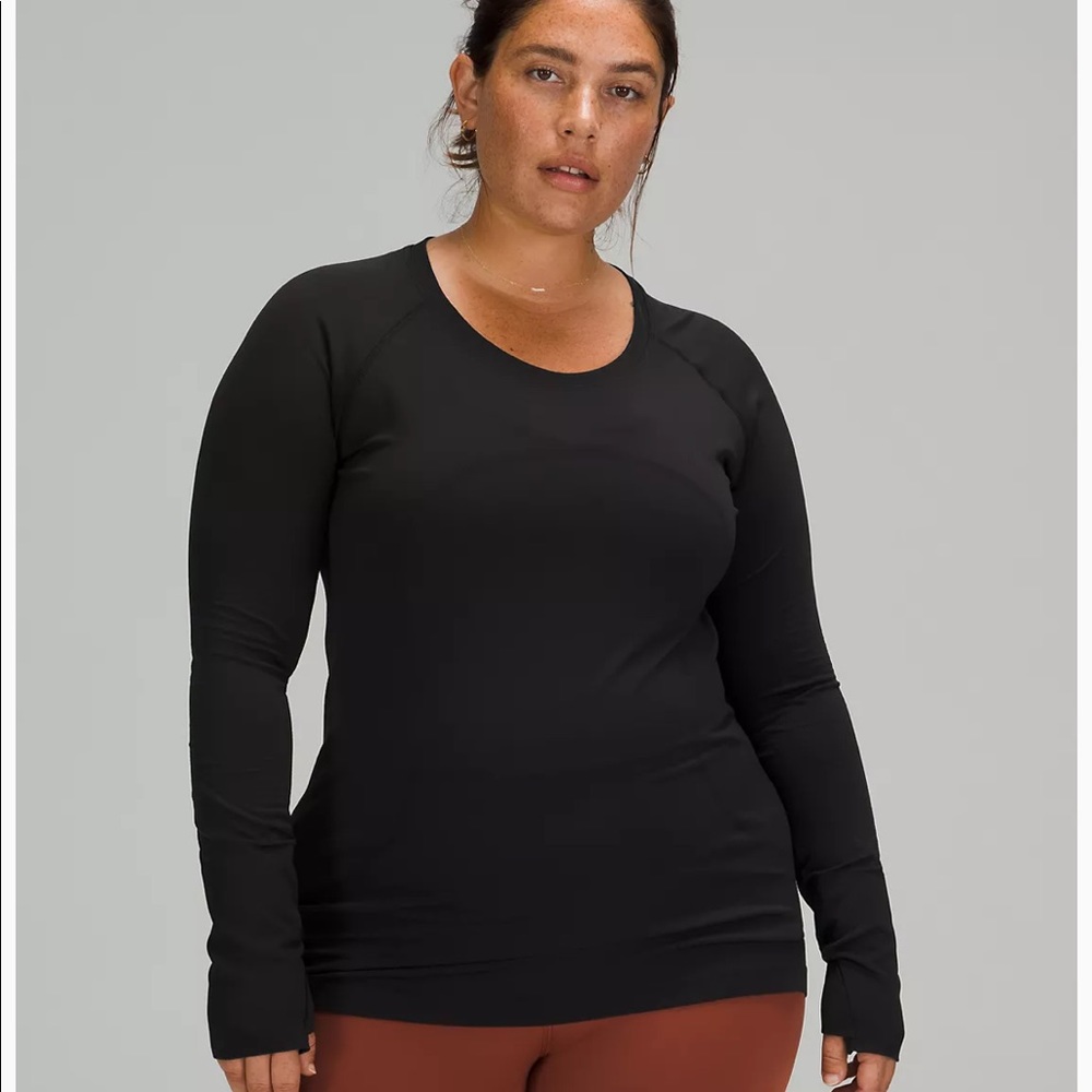 Lululemon swiftly tech 2.0 black long sleeve